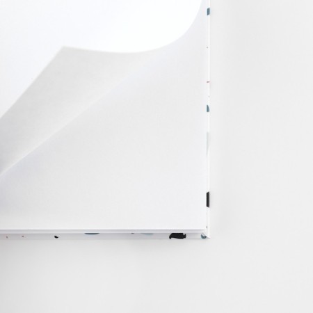 Sketchbook in a solid cover on the crest A5, 80 liters. 100 g/m "Marble"-5