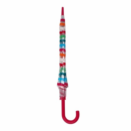 Umbrella - a semiautomatic “strip” cane, 8 spokes, r = 47 cm, multi -colored-8