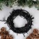 Garland “thread” 10 m, IP44, dark thread, 100 LED, purple glow, 8 modes, 220 V
