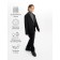 Jacket for a boy, height 146 cm, black color