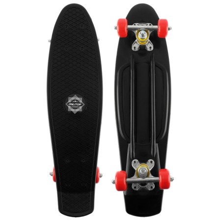 Skateboard Onlitop, 56x15 cm, PVC 50 mm wheels, ABEC 7, aluminum frame, MIX color-3