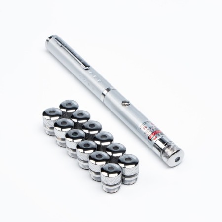 Laser pointer, 532 nm, 12 nozzles, 2 aaa, green beam