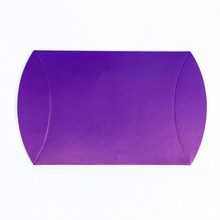 Folding box, pillow, purple, 15 x 11 x 3 cm,-2