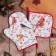 Kit kitchen winter birds mittens-output 20x28cm, 19x19cm severity, 100%hl