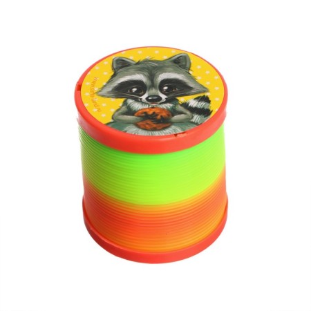 Spring - Rainbow "Raccoon", D = 5 cm-1