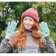 Garden gloves, x/b, knitting grade 10, 4 threads, size 9, with PVC dots, white, Greengo