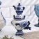 Souvenir "Samovar", medium, 20 x 13 cm, gzhel