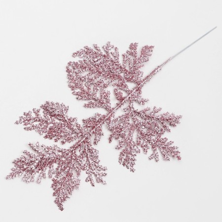 Decorative twig "amazement" in pink color, 0.3 × 12 × 28 cm-2