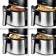 Airgril KitFort KT-2221, 1500 W, 80-200 ° C, 3.3 l, black-gray