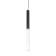 Lukas Soft Lumber LED 5W 4000K Black 2x2x30-130cm