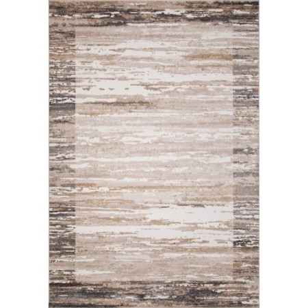 Rectangular Merinos Naturel carpet, size 200x400 cm, color Beige