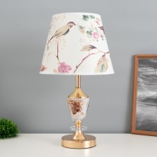 Viva table lamp E27 40W gold 25x25x47 cm Risalux