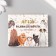 Stickers for the creativity of the "dog breed" embossing silver set 48 pcs 9x7x0.8 cm