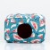 House "rectangle" for rodents 19*19*12 cm, calico, fleece, foam rubber, watermelon