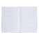 A5 BUSINESS BLOCT, 96 sheets in the MIST cage of blue, hard cover, matte lamination, selective varnish, block 65 g/m2
