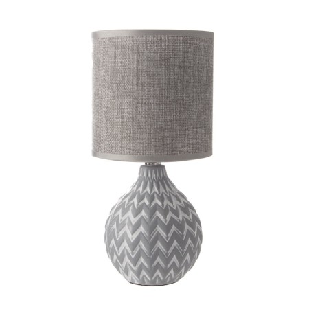 Traffic lamp with lampshade Risalux "Ruby", E14, 40 W, white-gray, 13 × 13 × 27 cm-5