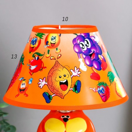 Table lamp "Cat" 1HE14 40W orange 20x20x25cm.-3