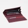 Women's wallet on magnets, burgundy color