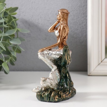 Polystone souvenir "Mermaid on the Wave" mix 7.8x5.2x13.5 cm-4