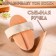 Massage brush for a body made of natural bristles, with a handle, horse hair, smooth