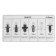 Clips and fasteners, 6 types, set 100 pcs