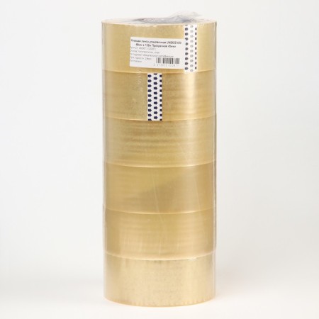 Adhesive tape packaging Unibob 600 48mm x 132m x 45mmkm transparent