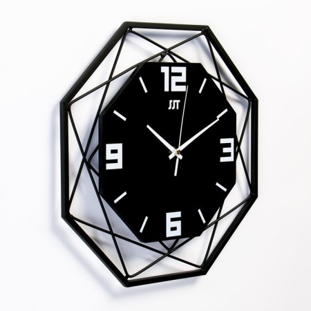 Wall watches, series: loft, smooth move, 35 x 35 cm-2