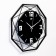 Wall watches, series: loft, smooth move, 35 x 35 cm