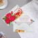 Money envelope "Happy Anniversary!" roses, 16x8 cm