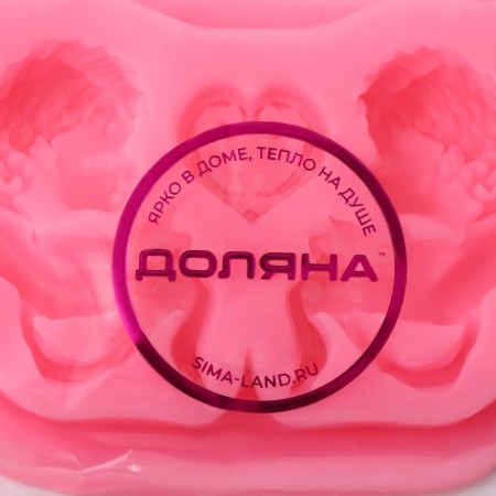 Mold Dolyana "Angels", silicone, 16 × 5.5 × 1 cm, color mix-6