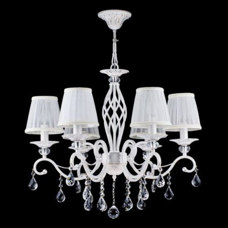 Maytoni ARM247-06-G, 6HE14, 40W, 63x63x116 cm, white color with gold-4