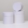 Set of round boxes 3 in 1 "paints", white, 18 x 18 x 18 - 14 x 14 cm 14 cm