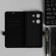 Borasco Book Case for Xiaomi Redmi Note 13 Pro 4G, black