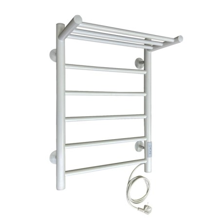 The electric heated towelputor "Sanprise" Aurora P6, 400x600 mm, right, white-2