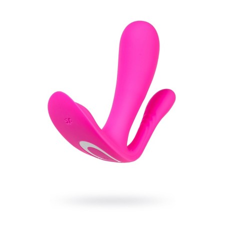 Vibro liner in Satiffyer top secret+panties, pink color-1