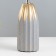 Table lamp "Conkombr" 1HE14 gray 22.5x22.5x39 cm Risalux