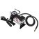Car compressor, metallic, 30l/min to Skyway cigarette lighter, small dimensions, bag, 10 atm s02001002
