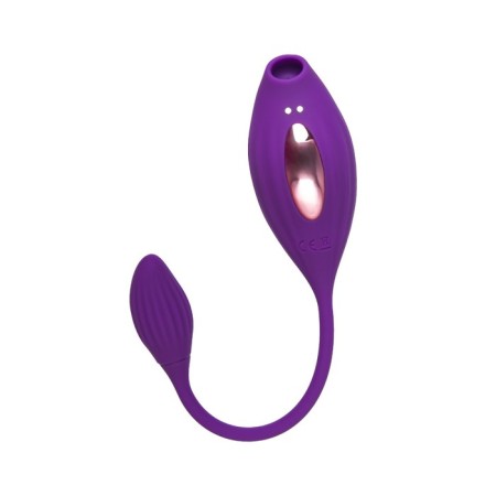 Wacuum stimulator of the Jos Ginny clitoris, silicone, 31 cm, purple color