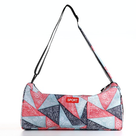 Sports bag, textura, average size, red color