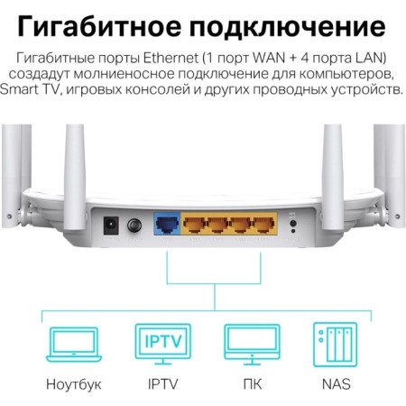 Wireless TP-Link Archer C86 AC1900 10/1000/1000Base-TX White-4