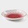 Porcelain Porcelain Deep shade "Cosmos", 550 ml, d = 21.5 cm, red color