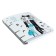 Notebook on rings, 80 sheets in the "fashionista" line, plastic cover, shift block 70 g/m2