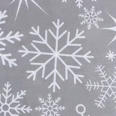 Bed linen "Ethel" Duet Snow Fall, 143x215 cm - 2 pcs, 220x240 cm, 70x70 cm - 2 pcs, calico-8