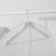 Clothing cover dense shade, 60 × 80 cm, PEVA, white color