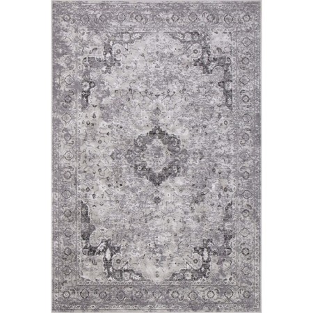 Rectangular carpet Merinos Silver, size 240x330 cm, color Silver-Anthracite
