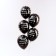 Shar Latex 12 “Do not boil”, pastel, set of 50 pcs., Black color