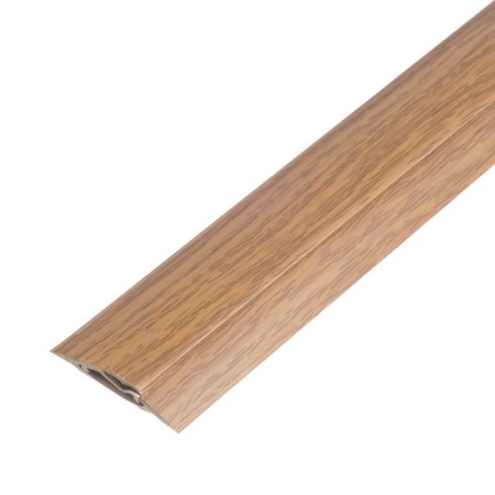 Threshold with an mounting channel 36mm 0.9m ideal, dark oak