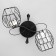 Chandelier "Dack" 2he27 40w Black 46x10x22 cm Bayerlux