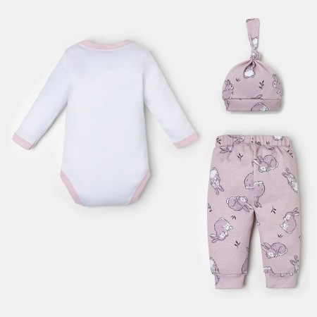 Set: body, pants and hats of crumb I "Bunny" Growth 86-92 cm-5