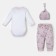 Set: body, pants and hats of crumb I "Bunny" Growth 86-92 cm